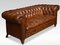 Deep Buttoned Chesterfield Sofa in Leather, Image 2