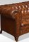 Divano Chesterfield in pelle con bottoni, Immagine 4