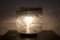 Lampada da tavolo vintage in vetro di Murano, anni '70, Immagine 2