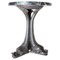 Mid-Century Modern Bronze and Marble Side Table, Image 2