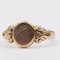 Antique 9 Karat Yellow Gold Signet Ring 4