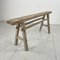 Vintage Wooden Pig Bench 8