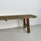 Large Vintage Wood Bench 8