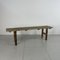 Large Vintage Wood Bench 2