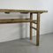 Wooden Console Bench Table, Image 4