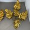 Florentiner Gilt Leaf Wall Lights in the style of Hans Kögl, Italy, 1980s, Set of 2 14