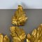 Florentiner Gilt Leaf Wall Lights in the style of Hans Kögl, Italy, 1980s, Set of 2, Image 9