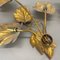 Florentiner Gilt Leaf Wall Lights in the style of Hans Kögl, Italy, 1980s, Set of 2 17