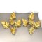 Florentiner Gilt Leaf Wall Lights in the style of Hans Kögl, Italy, 1980s, Set of 2 2