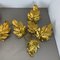 Florentiner Gilt Leaf Wall Lights in the style of Hans Kögl, Italy, 1980s, Set of 2 15