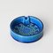 Mid-Century Ashtray in Blue Rimini Ceramic, 1960s, Image 6