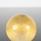 Pisapapeles Seguso esférico de cristal de Murano con polvo dorado, años 70, Imagen 11