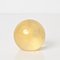 Pisapapeles Seguso esférico de cristal de Murano con polvo dorado, años 70, Imagen 4