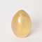 Pisapapeles Seguso Murano Egg de cristal de Murano con polvo dorado, años 70, Imagen 6