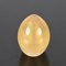 Fermacarte Seguso a forma di uovo di Murano in vetro di Murano con polvere d'oro, anni '70, Immagine 2
