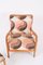 Poltrona Mid-Cenutry con poggiapiedi di Paolo Buffa, anni '50, set di 2, Immagine 11