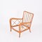 Mid-Cenutry Lounge Chair with Ottoman by Paolo Buffa, 1950s, Set of 2, Image 9