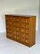 Brutalist Natural Oak 3-Door Highboard by Gerhard Bartel, 1970s 3