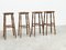 Rattan Bar Stools, 1970s, Set of 4 6