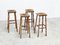 Rattan Bar Stools, 1970s, Set of 4 4