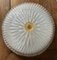 Golden Button, Gorgeous Murano Ceiling Light, 1980s 4