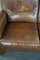 Sheep Leather Sofa and Armchair, Set of 2 12