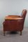 Fauteuil Club Vintage en Cuir de Mouton 6