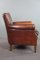 Club chair vintage in pelle di pecora, Immagine 4