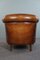 Fauteuil Club Vintage en Cuir de Mouton 4