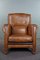 Vintage Modern Club Chair in Sheep Leather 3