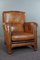 Vintage Modern Club Chair in Sheep Leather, Image 2