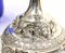 English Silver-Plate Glass Urns, Set of 2 13