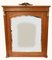 French Empire Mirror Overmantle Satinwood Gilt 1840 1