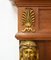 French Empire Mirror Overmantle Satinwood Gilt 1840, Image 7