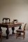 Mesa de comedor / escritorio barroca antigua, siglo XIX de roble, ebanista danés, Imagen 4