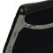 Sillas de escritorio Ea-108 de cuero negro de Charles Eames, años 90. Juego de 2, Imagen 20