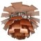 Copper Artichoke Hanging Lamp by Poul Henningsen, 2000s 3