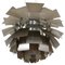 Steel Artichoke Ceiling Lamp by Poul Henningsen, 2000s, Image 6