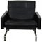Pk-31/1 Lounge Chair in Black Leather by Poul Kjærholm, 1999, Image 1