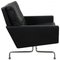 Pk-31/1 Lounge Chair in Black Leather by Poul Kjærholm, 1999, Image 2