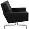 Sillón Pk-31/1 de cuero negro de Poul Kjærholm, 1999, Imagen 2