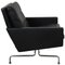 Pk-31/1 Lounge Chair in Black Leather by Poul Kjærholm, 1999 2