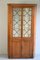 Antique Pine Astragal Glazed Corner Cupboard 1