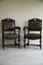Victorian Oak and Leather Dining Chairs, Set of 10, Image 1
