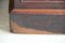 Scrivania antica in mogano con doppio piedistallo, Immagine 7