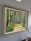 Park Stroll, Oil Painting, 1950s, Framed 3