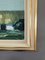Luz en la granja, pintura al óleo, años 50, Enmarcado, Imagen 9