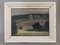 Luce di paesaggio, dipinto a olio, anni '50, con cornice, Immagine 1
