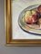 Manzanas de la huerta, pintura al óleo, años 50, enmarcado, Imagen 12