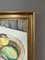 Manzanas de la huerta, pintura al óleo, años 50, enmarcado, Imagen 14